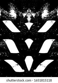 Distressed background  texture with dots, spots, scratches and lines. Abstract vector illustration
