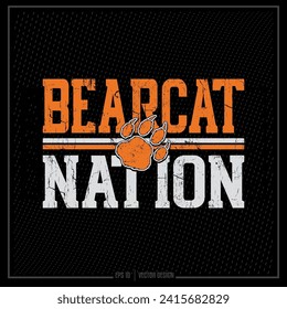 Bearcat Nation, Bärenkatze, Sportemblem, Sport