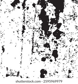 Distressed Black Brushstroke Banners vector