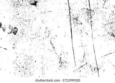 Distressed black overlay texture. Grunge dark messy background. Dirty empty cover template. Ink brushed renovate wall backdrop. Insane aging design element. EPS10 vector.