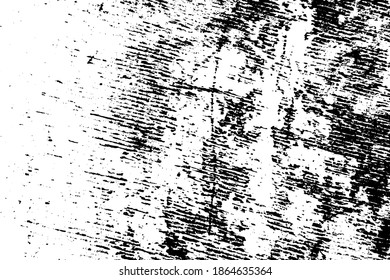 Unterdrückte schwarze Overlay-Textur. brüchiger, dunkler, unscharfer Hintergrund. Schmutzige leere Titelvorlage. Tinte gebürstete renovierte Wand Hintergrund. Dämmeralterungs-Design-Element. EPS10-Vektor.
