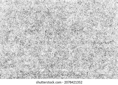 Falsche schwarze Textur. Dunkelgraue Textur auf weißem Hintergrund. Staubüberlagerungen strukturiert. Kornrauschpartikel. Weißer Effekt geröstet. Grunge Designelemente. Vektorgrafik, EPS10.