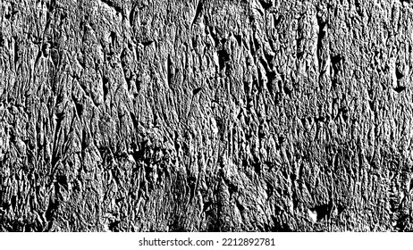 Textura negra angustiada. Textura granulada oscura sobre fondo blanco. El polvo sobrante texturado. Partículas de ruido de grano. Efecto blanco roto. Elementos de diseño gruesos. Ilustración del vector, EPS 10.