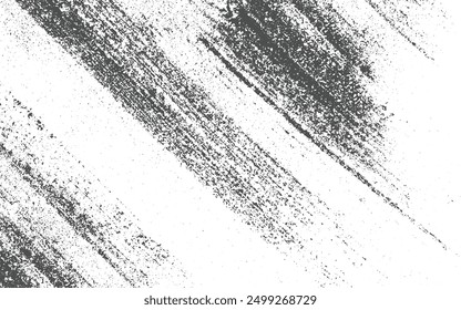 Distressed black texture. Dark grainy texture on white background. Dust overlay textured. Grain noise particles. Rusted white effect Grunge design elements. Vector illustration