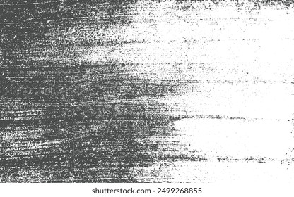 Distressed black texture. Dark grainy texture on white background. Dust overlay textured. Grain noise particles. Rusted white effect Grunge design elements. Vector illustration