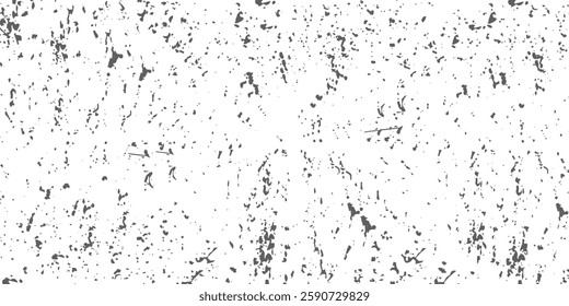 Distressed black texture. Dark grainy texture on white background. Dust overlay textured. Grain noise particles. Rusted white effect. Grunge design elements