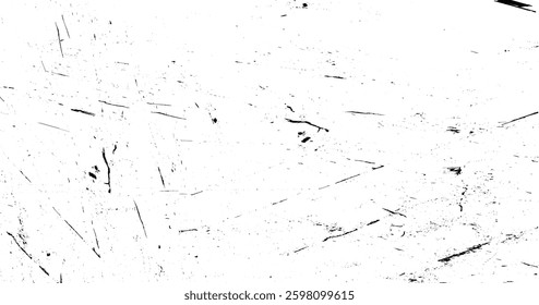 Distressed black texture. Dark grainy texture on white background. Dust overlay textured.