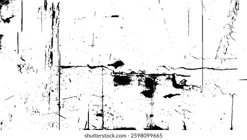 Distressed black texture. Dark grainy texture on white background. Dust overlay textured.