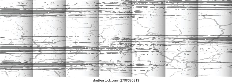 Textura negra afligida. Textura oscura granulada sobre fondo blanco. Vector.