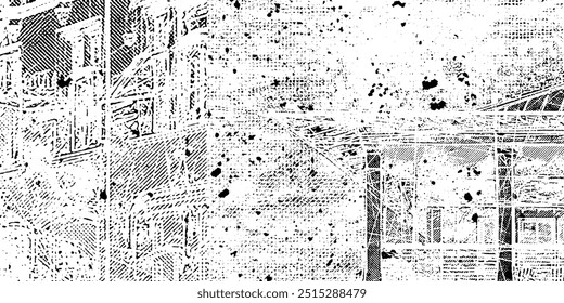 Distressed black texture. Distress Overlay Texture. Subtle grain texture overlay. White background on cement floor texture.
