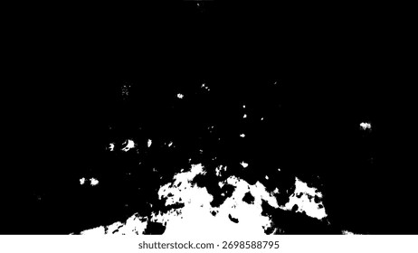 Diseño de fondo gruñón de superposición de textura Abstractas en blanco y negro afligido