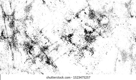 Distressed black and white grunge seamless texture. Distress design background.