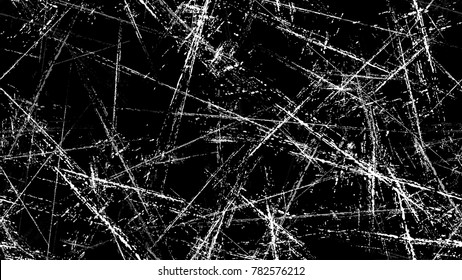 Distressed Black and White Grunge Seamless Texture. Distressed Grungy Seamless Pattern Design. Vintage Hand Painted Dirty Seamless Pattern. Concrete, Chalk Print Design Pattern.