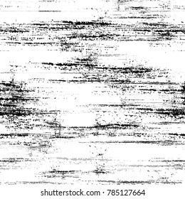 Distressed Black and White Grunge Seamless Texture. Hand Drawn Old Scratched Seamless Pattern. Watercolor Splatter Style Texture. Plaster, Ink Paint Print Design Pattern.