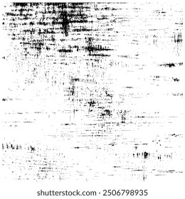 Distressed Black and White Grunge Texture Background
