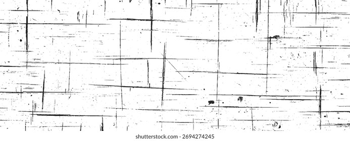 Distressed schwarz-weiß Textur Vektorgrafik für Hintergründe