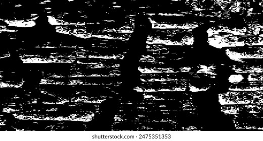 Distressed Black Wooden Panel Texture