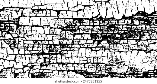 Distressed Black Wooden Panel Texture