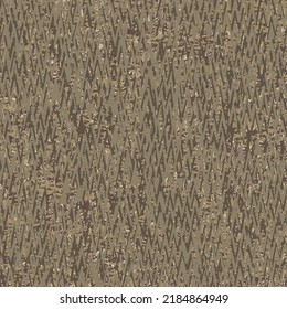 Distressed chevron texture. Mottled background in brown and gray tones. Grunge graphics. Vector seamless.