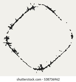 Distressed Circle Stamp Vector Black Color Overlay Textures. Thin And Bold Grunge distress Template background For your design. EPS10 vector.