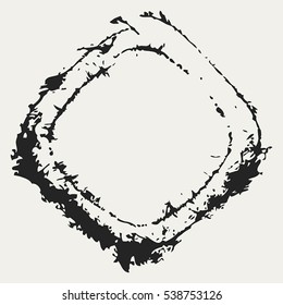 Distressed Circle Stamp Vector Black Color Overlay Textures. Thin And Bold Grunge distress Template background For your design. EPS10 vector.