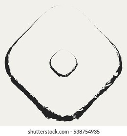 Distressed Circle Stamp Vector Black Color Overlay Textures. Thin And Bold Grunge distress Template background For your design. EPS10 vector.