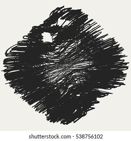 Distressed Circle Stamp Vector Black Color Overlay Textures. Thin And Bold Grunge distress Template background For your design. EPS10 vector.