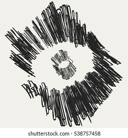 Distressed Circle Stamp Vector Black Color Overlay Textures. Thin And Bold Grunge distress Template background For your design. EPS10 vector.