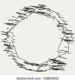 Distressed Circle Stamp Vector Black Color Overlay Textures. Thin And Bold Grunge distress Template background For your design. EPS10 vector.