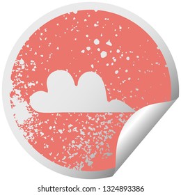 Schildkreifer mit abgerundeter Rundschälung Symbol einer Wolke