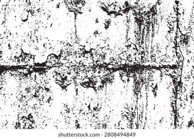 Distressed Cracked Concrete Wall Texture Background