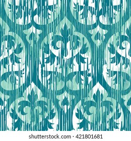 Distressed Damask Pattern