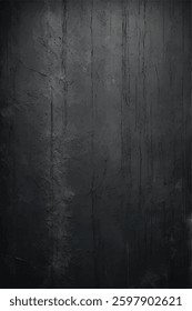 Distressed Dark Background with Scratched Vertical Line – Vector Texture for Creative Graphics and Branding