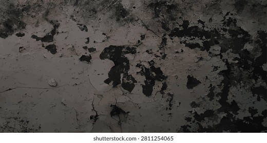 Distressed dark concrete texture with peeling surface and mold concrete distressed background weathered industrial material abstract moisture structural bacterial building exterior