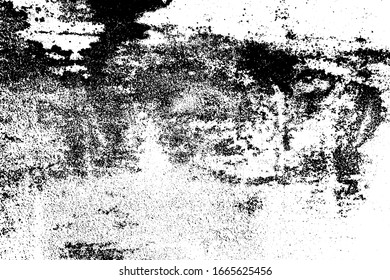 Textura superpuesta detallada y perturbada de superficie áspera, pared rota, piedra y pintura antigua. Borra el fondo horizontal. Un recurso gráfico de color.