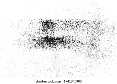 Distressed detailed overlay texture of rough surface, cracked wall, stone and old paint. Grunge horizontal background. One color graphic resource.