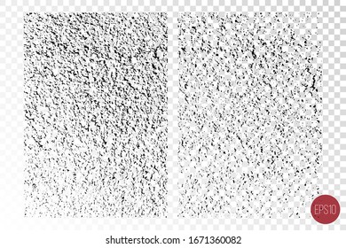 Distressed detailed overlay textures of rough surfaces, cracked wall, stone and old paint. Grunge backgrounds. One color graphic resources.