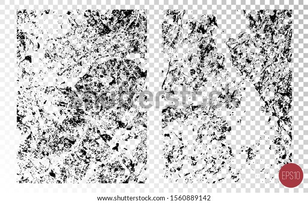 Distressed Detailed Overlay Textures Rough Surfaces Stock Vector ...