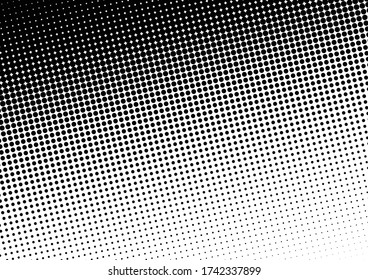 Fondo de puntos alterados. Grunge Textura. Fondo Vintage Fundido. Superposición de puntos. Ilustración del vector