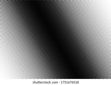 Fondo de puntos alterados. Marco moderno. Grunge Pop-art Pattern. Superposición monocroma. Ilustración del vector
