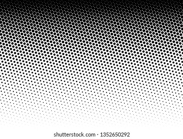 Distressed Dots Background. Modern Overlay. Vintage Points Texture. Black and White Backdrop. Vector illustration