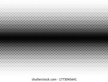Fondo de puntos alterados. Moderno fondo vintage. Superposición de degradado. Patrón de semitono. Ilustración del vector
