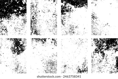 Distressed Effect. Grunge Background. Vector textured effect.