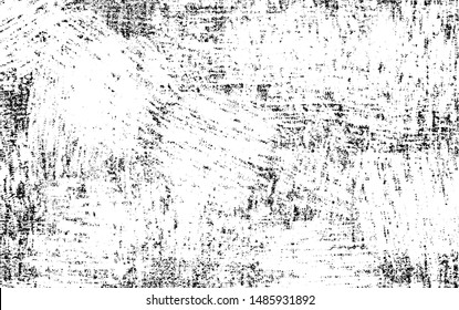 Distressed fabric texture. Vector texture of weaving fabric. Grunge background. Abstract halftone vector illustration. Overlay for interesting effect and depth. Black isolated on white background.