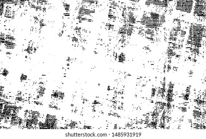 Distressed fabric texture. Vector texture of weaving fabric. Grunge background. Abstract halftone vector illustration. Overlay for interesting effect and depth. Black isolated on white background.