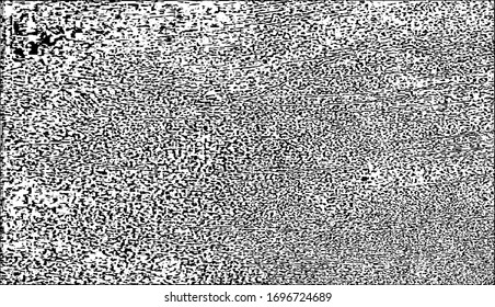 Textura de tela alterada. Textura vectorial de tejido. Borde fondo. Ilustración abstracta de medio tono vectorial. Superposición para efectos interesantes y profundidad. Negro aislado sobre fondo blanco.