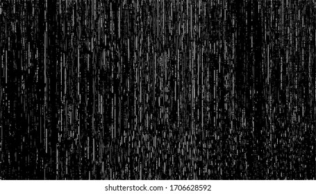Distressed fabric texture. Vector texture of weaving fabric. Grunge background. Abstract halftone vector illustration. Overlay for interesting effect and depth. Black isolated on white background.