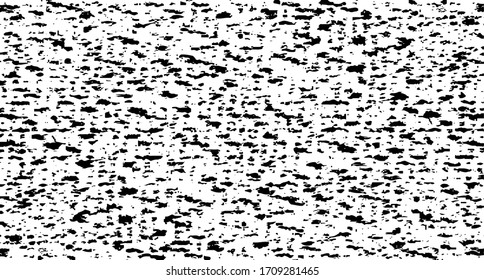 Distressed fabric texture. Vector texture of weaving fabric. Grunge background. Abstract halftone vector illustration. Overlay for interesting effect and depth. Black isolated on white background.