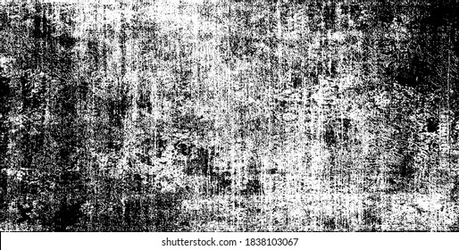 Distressed fabric texture. Vector texture of weaving fabric. Grunge background. Abstract halftone vector illustration. Overlay for interesting effect and depth. Black isolated on white background.