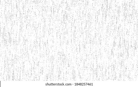 Distressed fabric texture. Vector texture of weaving fabric. Grunge background. Abstract halftone vector illustration. Overlay for interesting effect and depth. Black isolated on white background.